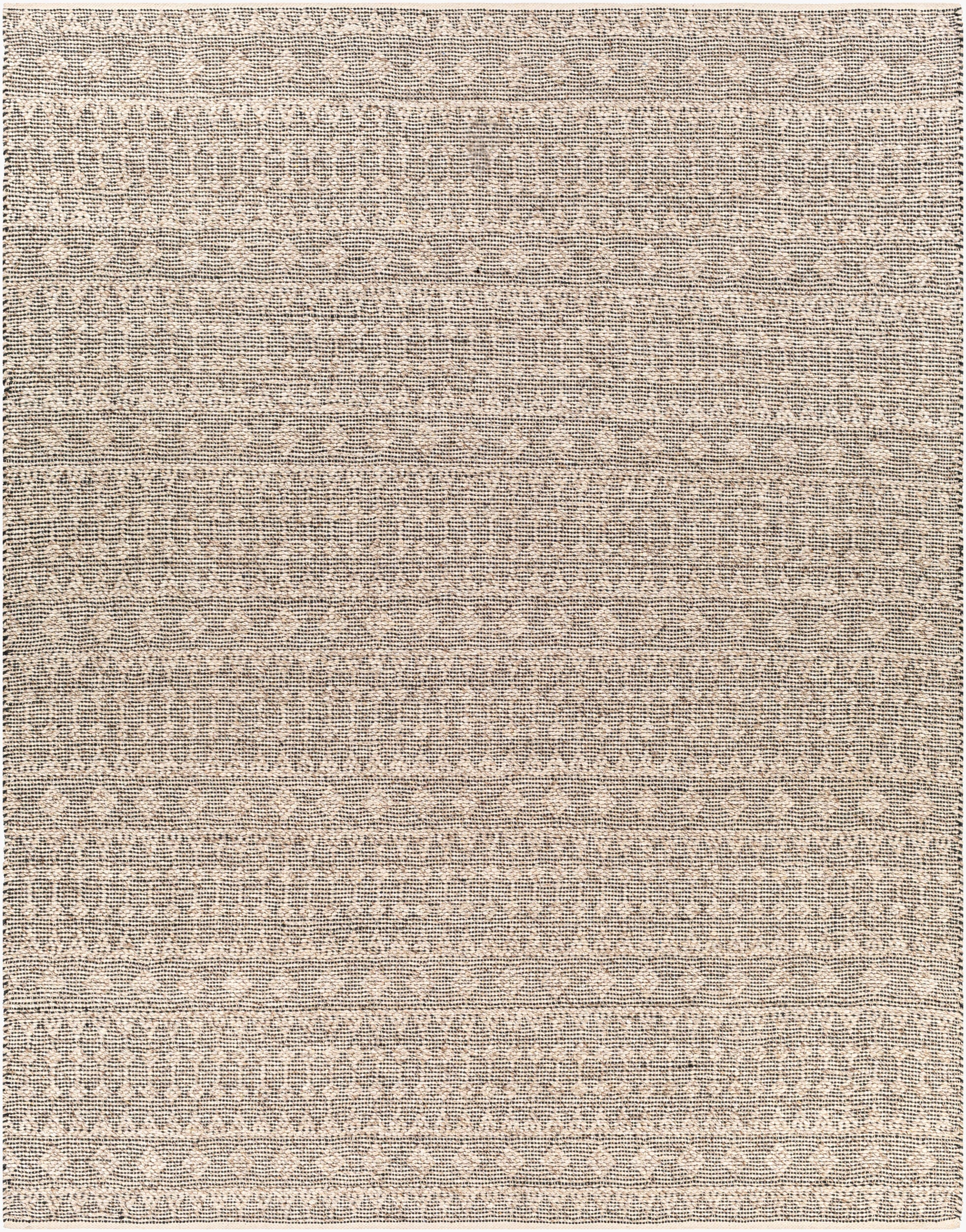 Light Beige Hand Woven 65% Viscose, 35% Wool Modern Rectangle Handmade rug, Indoor use only, no fringe, non-washable. runner also available