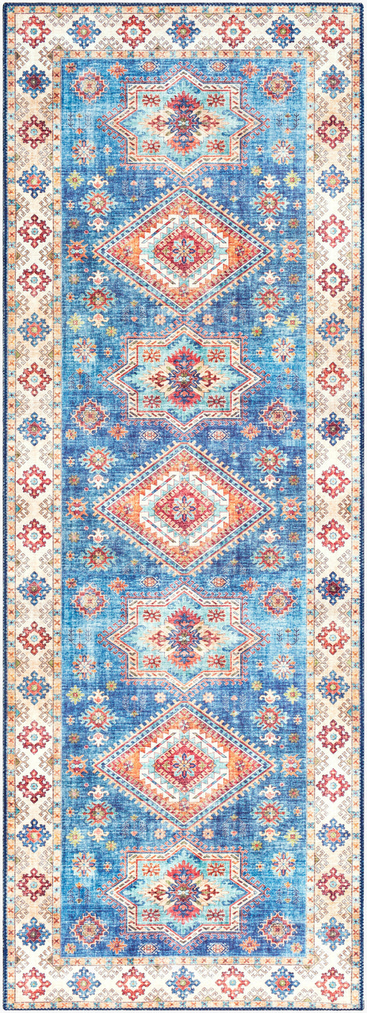 Iris IRS-2306 7ft Runner Machine Woven Runner Rug