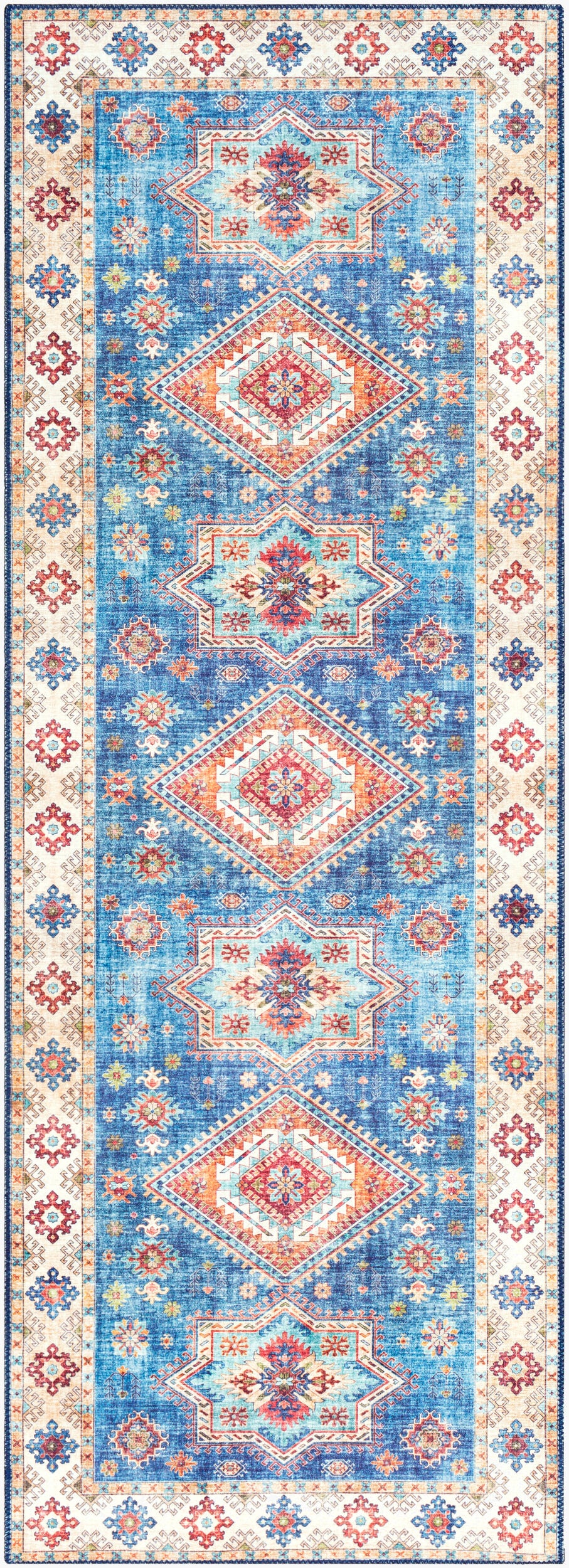Iris IRS-2306 7ft Runner Machine Woven Runner Rug