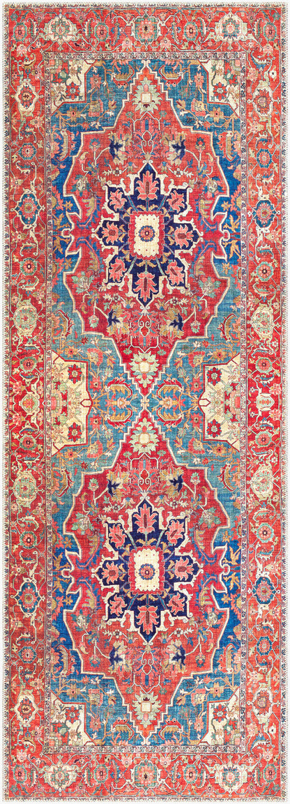 Iris IRS-2309 7ft Runner Machine Woven Runner Rug