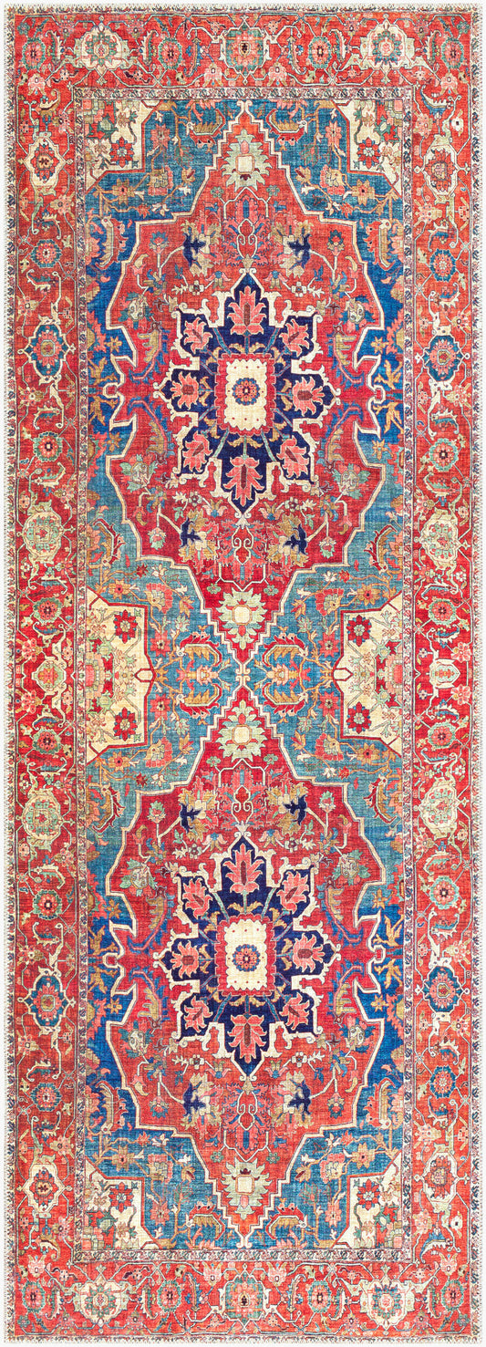 Iris IRS-2309 7ft Runner Machine Woven Runner Rug