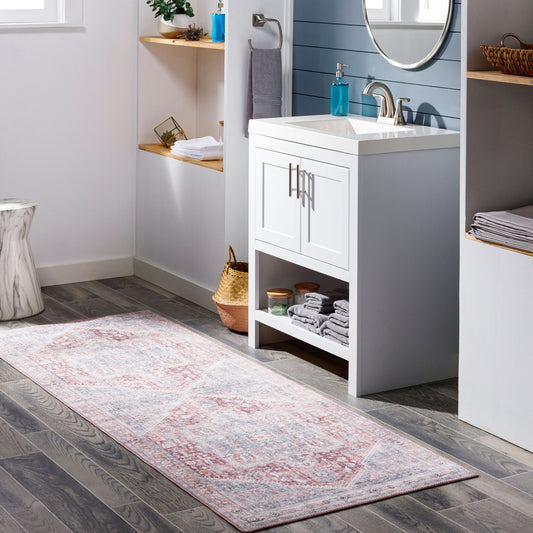 Iris IRS-2328 7ft Runner Machine Woven Runner Rug
