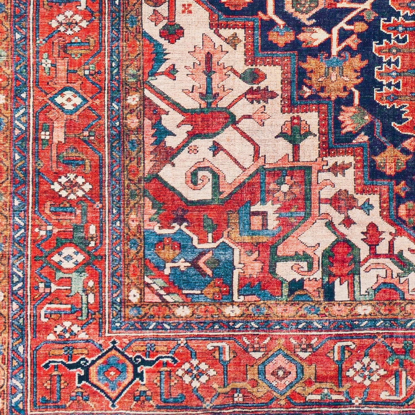 Alfombra tejida a máquina Iris IRS-2336 de 9' x 12'