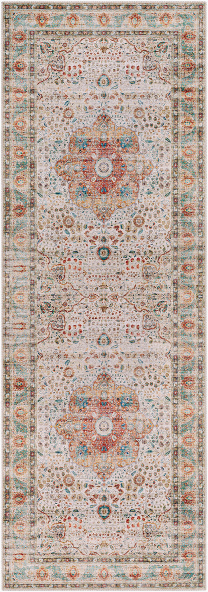 Iris IRS-2346 7ft Runner Machine Woven Runner Rug