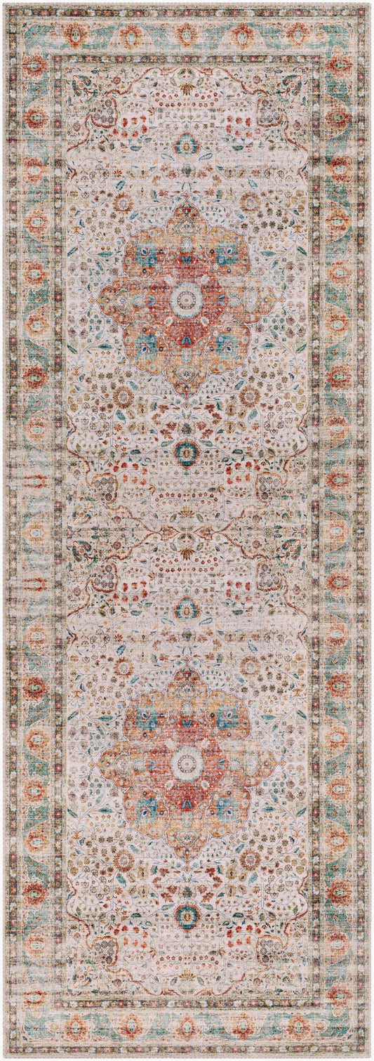 Iris IRS-2346 7ft Runner Machine Woven Runner Rug