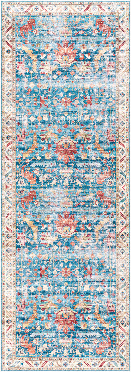 Iris IRS-2349 7ft Runner Machine Woven Runner Rug