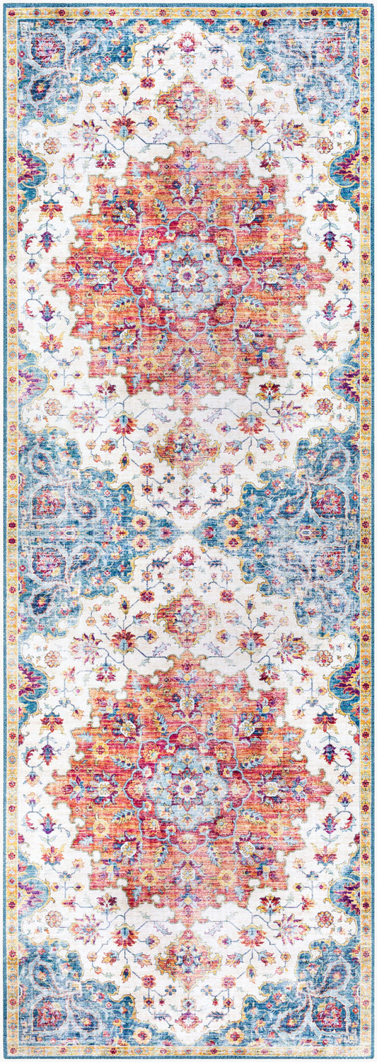 Iris IRS-2352 7ft Runner Machine Woven Runner Rug