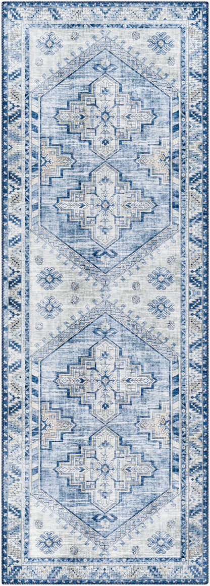 Iris IRS-2355 7ft Runner Machine Woven Runner Rug