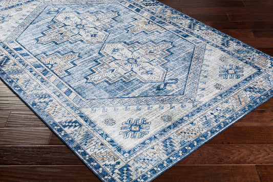 Alfombra decorativa tejida a máquina Iris IRS-2355 de 3' x 5'