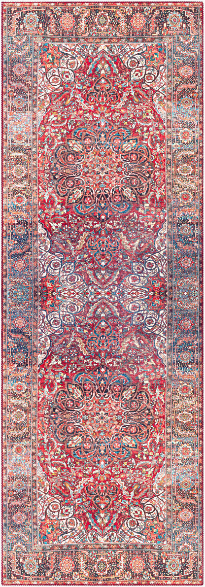 Iris IRS-2363 7ft Runner Machine Woven Runner Rug