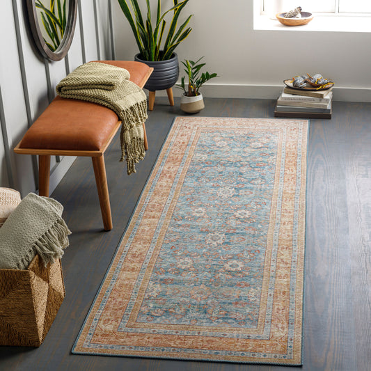 Iris IRS-2365 7ft Runner Machine Woven Runner Rug