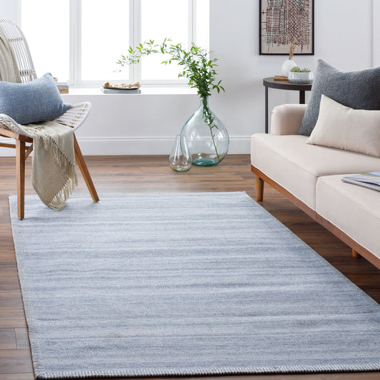 Irvine IRV-2303 2' x 3' Handmade Faux Silk Accent Rug