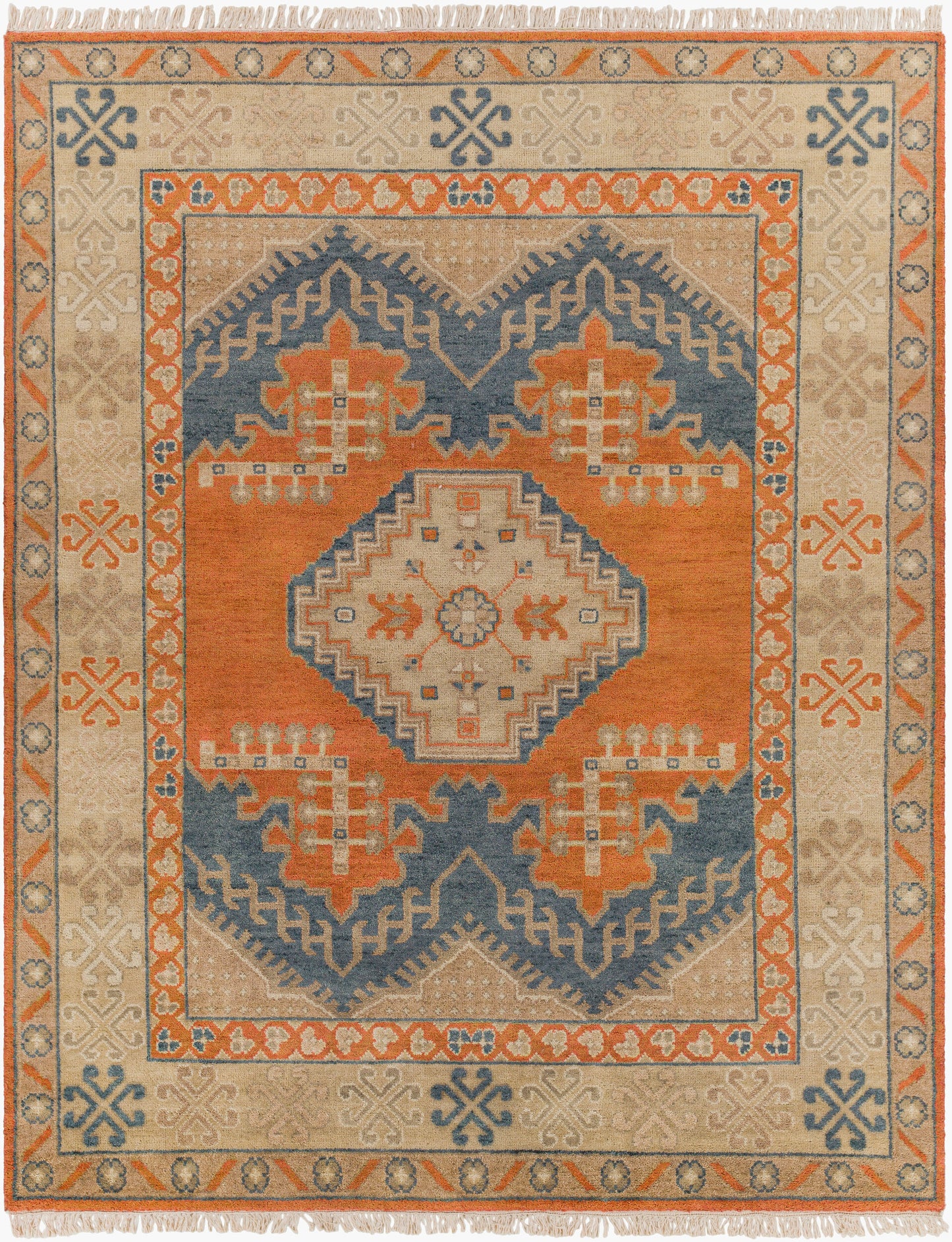 Isparta ISP-1000 2' x 3' Handmade Wool Accent Rug