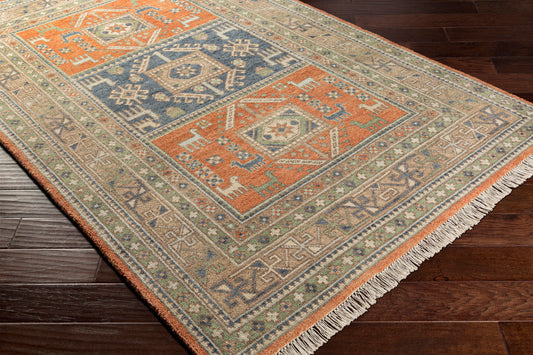 Isparta ISP-1001 2' x 3' Handmade Wool Accent Rug