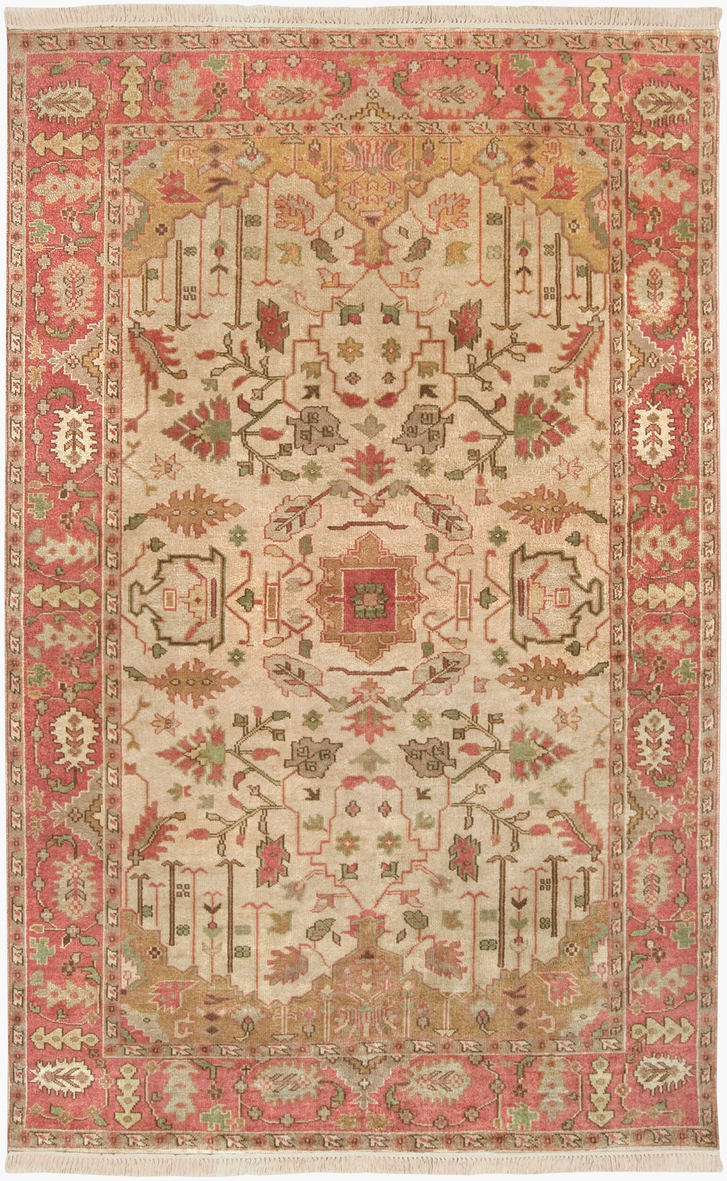 Adana IT-1181 5' x 9' Handmade Wool Area Rug