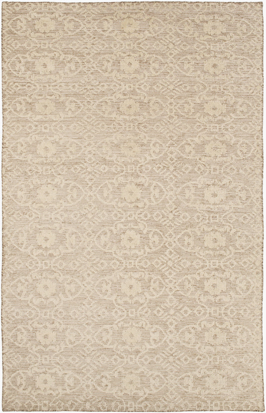 Alfombra de lana hecha a mano Ithaca ITH-5000 de 4' x 6'