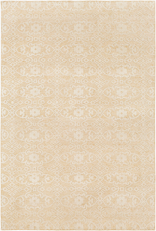 Alfombra de lana hecha a mano Ithaca ITH-5001 de 4' x 6'