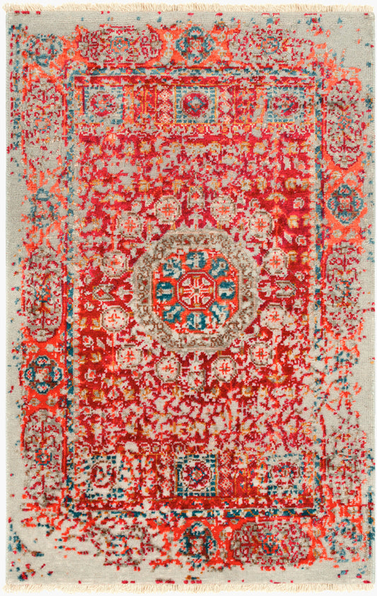 Ivorine IVR-1000 2' x 3' Handmade Accent Rug
