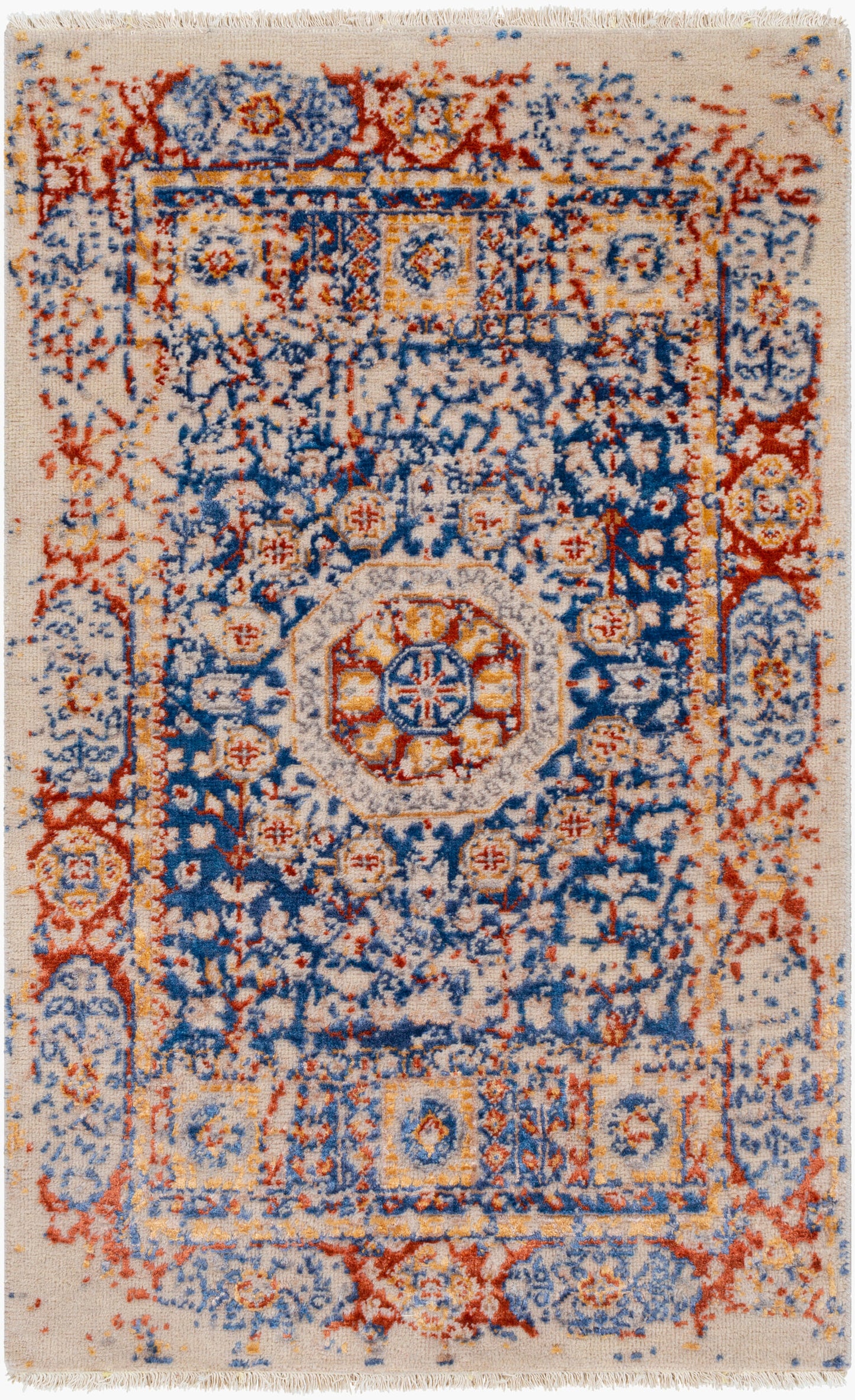 Ivorine IVR-1001 2' x 3' Handmade Accent Rug