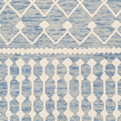 Alfombra decorativa de lana hecha a mano Izmir IZM-2301 de 2' x 3'