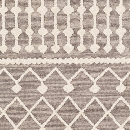 Izmir IZM-2302 Alfombra de lana hecha a mano de 6' x 9'