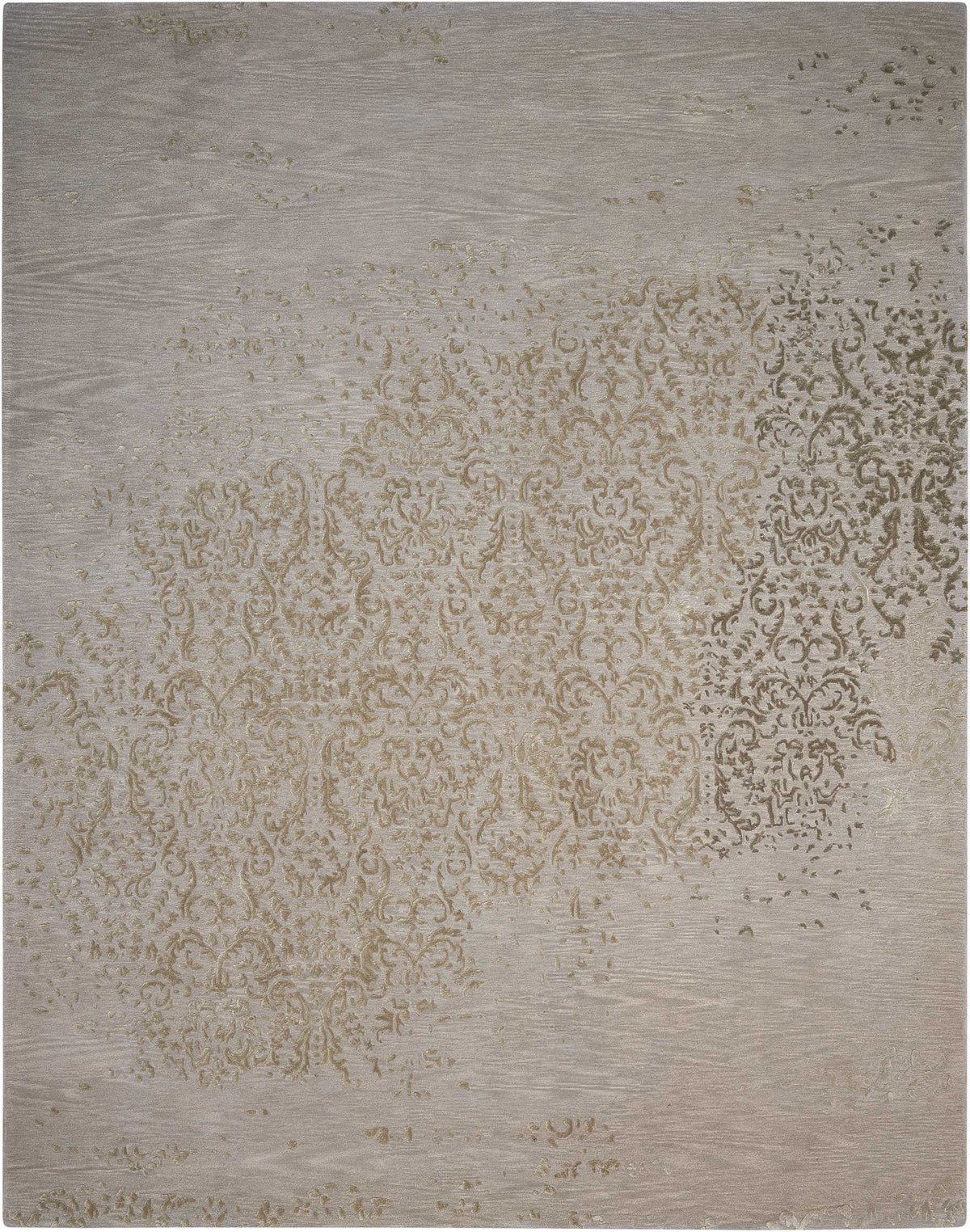 Opaline OPA08 Silver Tufted Rug