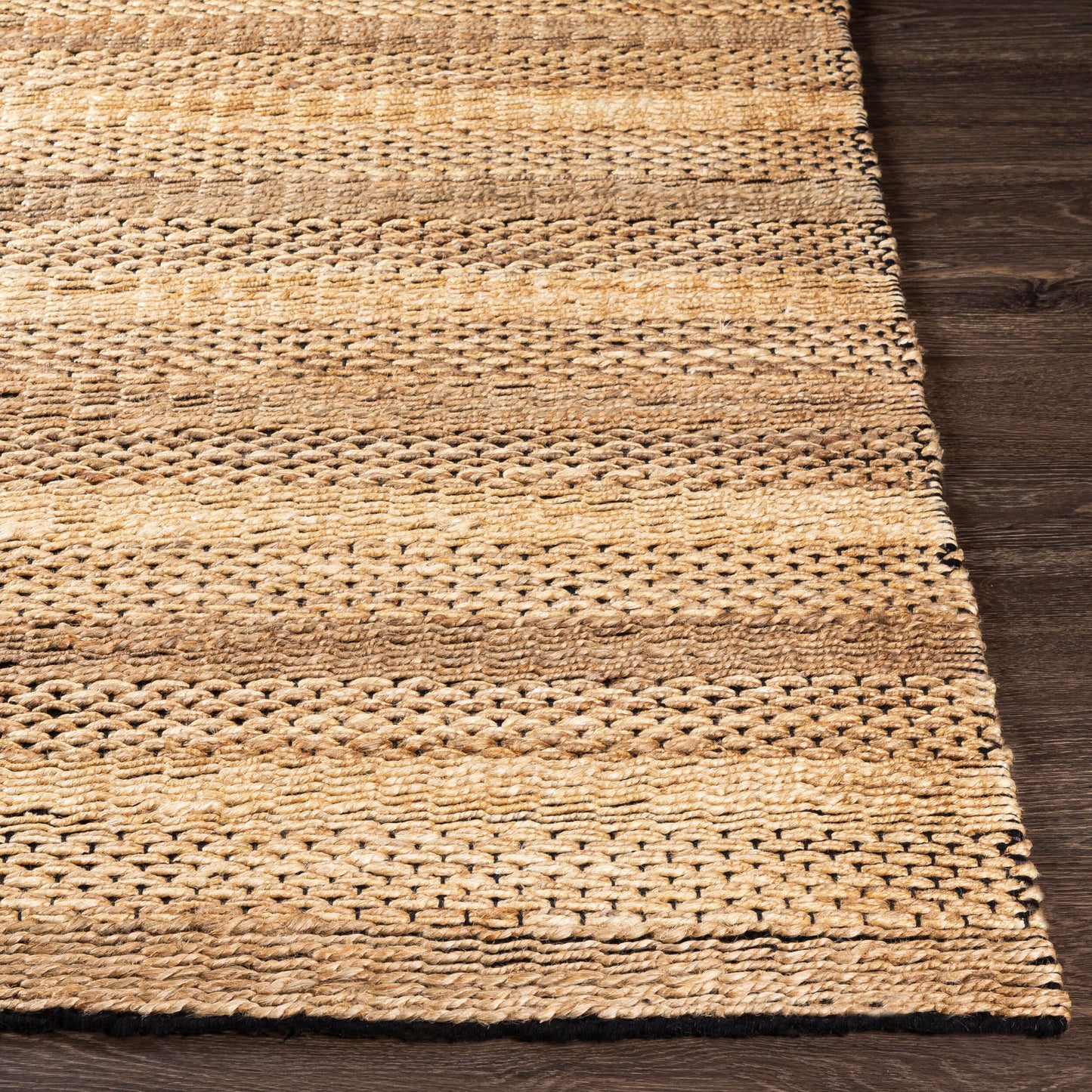 Jasmine JAM-2301 8' x 10' Handmade Jute Area Rug