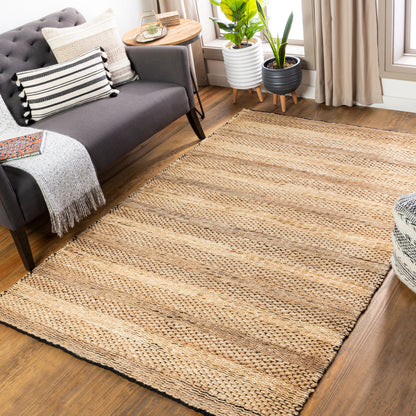 Jasmine JAM-2301 8' x 10' Handmade Jute Area Rug