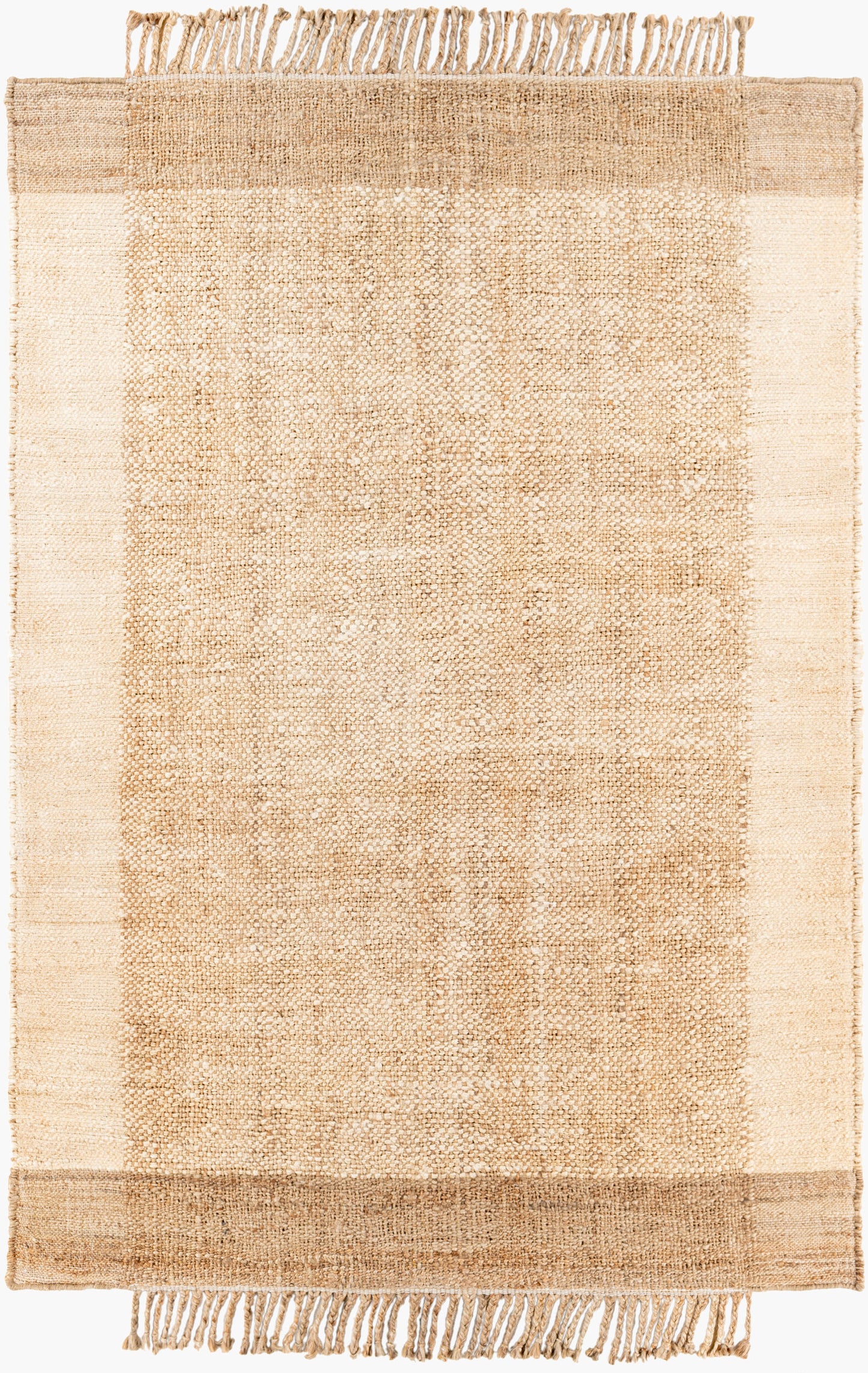 Jasmine JAM-2303 5' x 7' Handmade Jute Area Rug