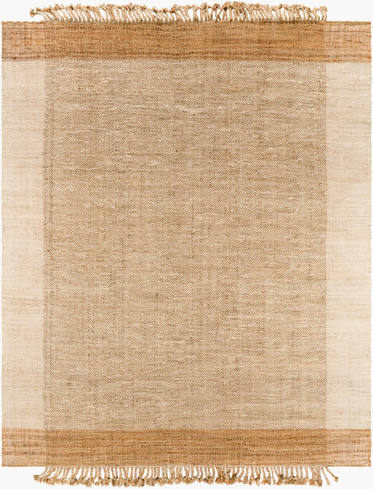 Alfombra de yute hecha a mano Jasmine JAM-2303 de 8' x 10'