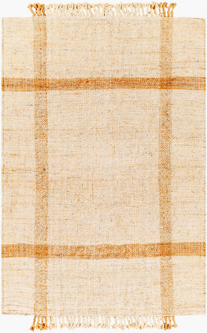Jasmine JAM-2304 2' x 3' Handmade Jute Accent Rug