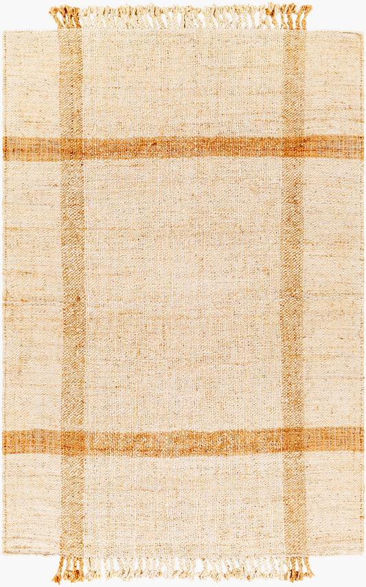 Jasmine JAM-2304 2' x 3' Handmade Jute Accent Rug