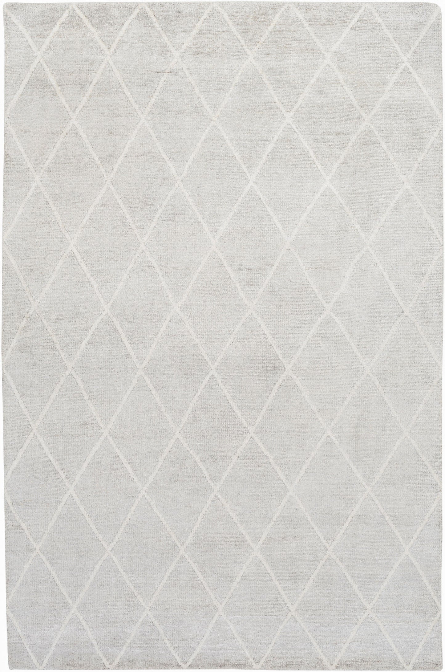 Jaque JAQ-4002 6' x 9' Handmade Faux Silk Area Rug