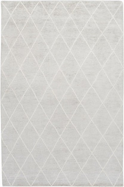 Jaque JAQ-4002 6' x 9' Handmade Faux Silk Area Rug