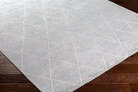 Jaque JAQ-4002 2' x 3' Handmade Faux Silk Accent Rug