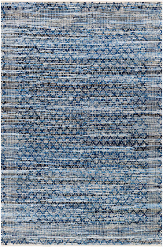 Jean JEA-2312 2' x 3' Handmade Recyled Accent Rug