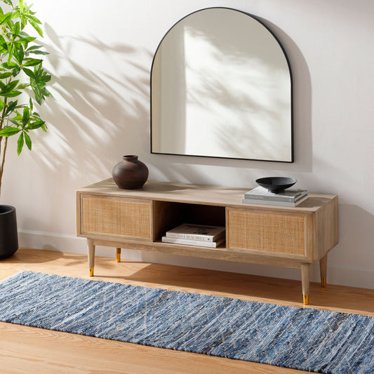 Jean JEA-2313 8ft Runner Handmade Recyled Runner Rug