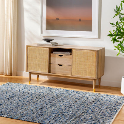 Jean JEA-2314 2' x 3' Handmade Recyled Accent Rug