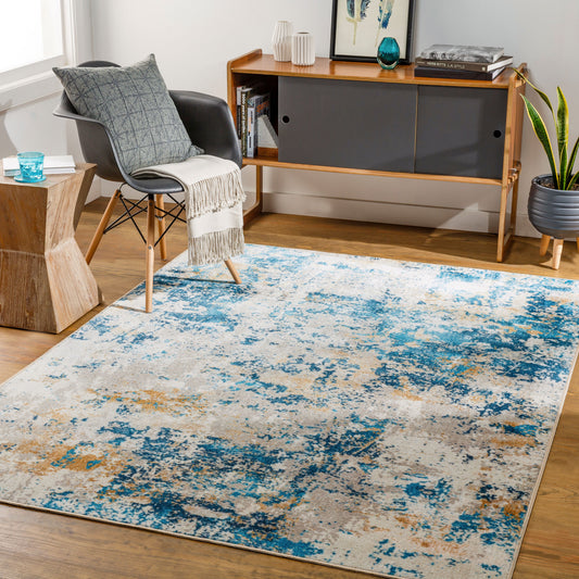 Jefferson JFS-2302 3' x 4' Machine Woven Washable Accent Rug