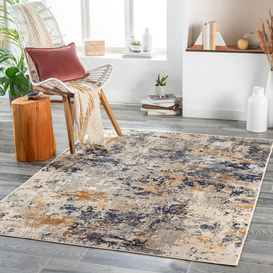 Jefferson JFS-2303 3' x 4' Machine Woven Washable Accent Rug