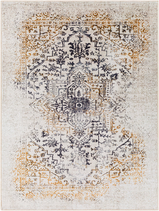 Jefferson JFS-2304 4' x 6' Machine Woven Washable Accent Rug