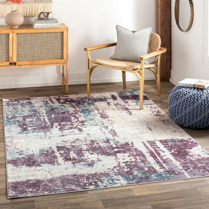 Jefferson JFS-2305 3' x 4' Machine Woven Washable Accent Rug