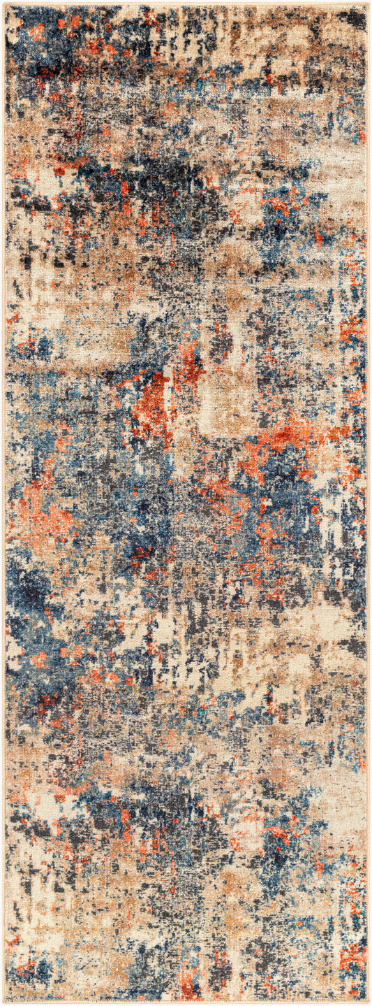 Jefferson JFS-2308 3' x 4' Machine Woven Washable Accent Rug