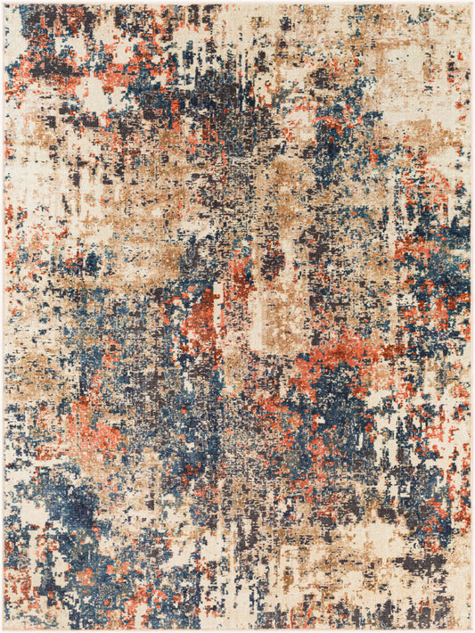 Jefferson JFS-2308 5' x 7' Machine Woven Washable Area Rug