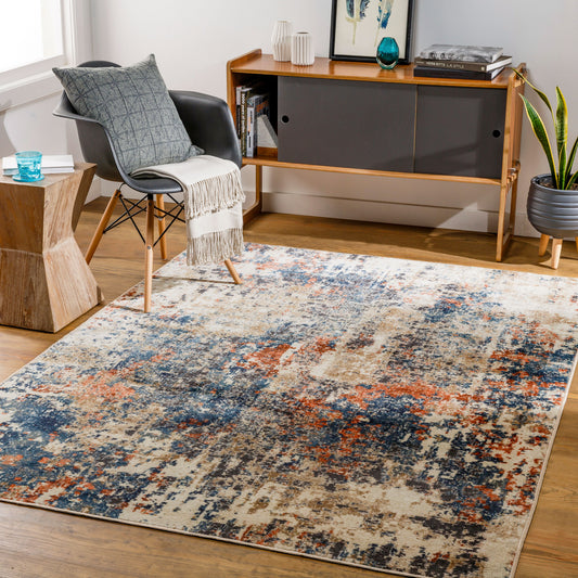 Jefferson JFS-2308 5' x 7' Machine Woven Washable Area Rug
