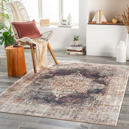 Jefferson JFS-2312 3' x 4' Machine Woven Washable Accent Rug