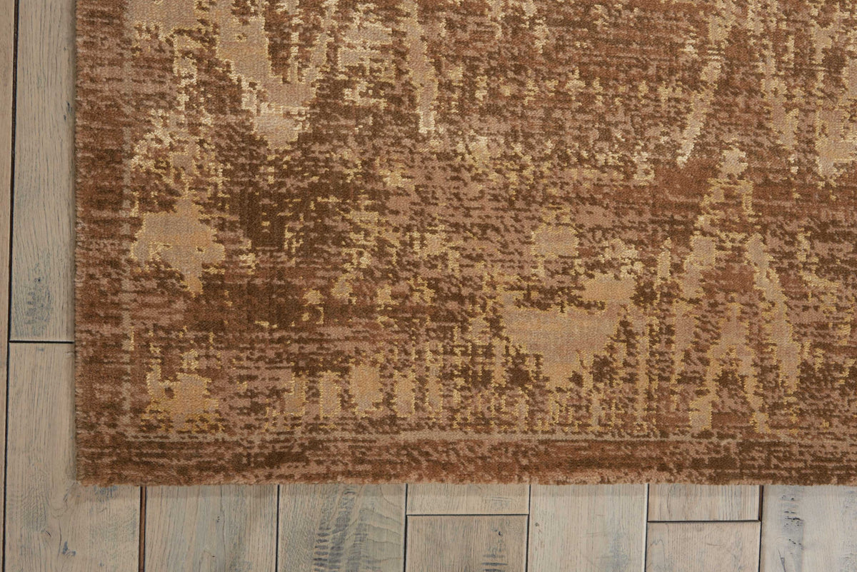 Silken Allure SLK17 Chocolate Loomed Rug