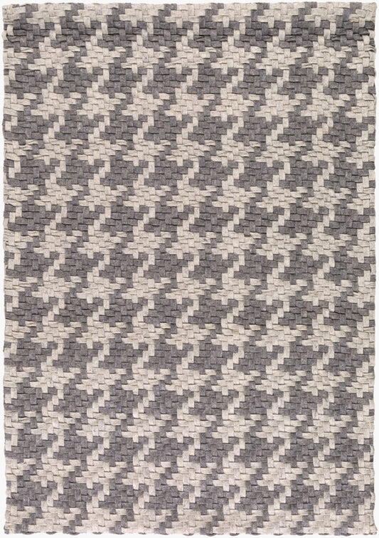 Jigsaw JIG-1000 2' x 3' Handmade Wool Accent Rug