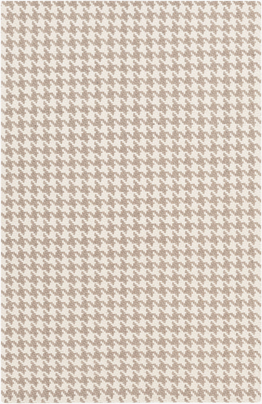 Alfombra de lana hecha a mano Jigsaw JIG-1001 de 1,52 m x 2,44 m