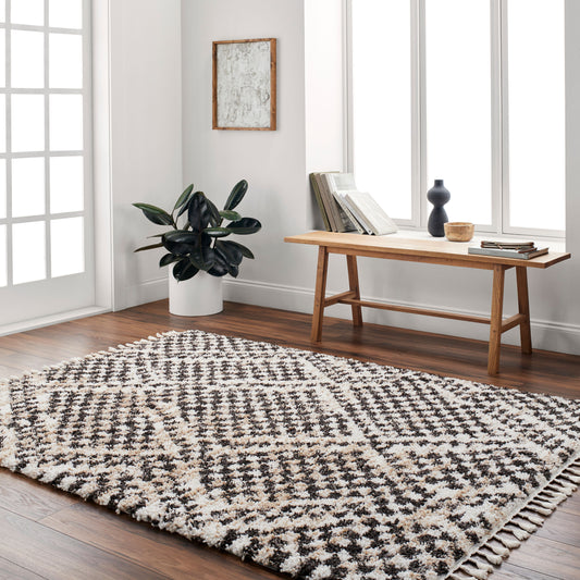 Alfombra tejida a máquina Jakarta JKT-2304 de 1,52 m x 2,13 m